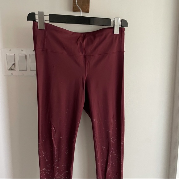 SOLD Lululemon leggings- ombre paint effect - Picture 1 of 8